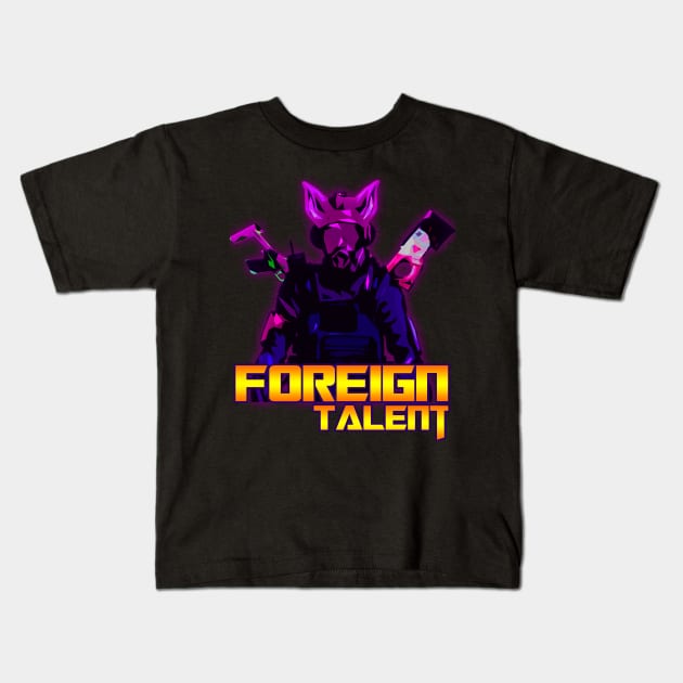 Foreign Talent FTヅ CS:GO Clan Shirt Kids T-Shirt by Wolflim